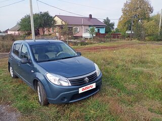 2013 Renault Sandero I, синий, 699000 рублей, вид 1