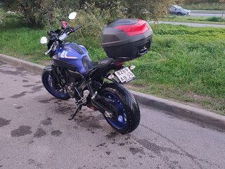 2017 Yamaha MT-07 (FZ-07), синий, 620000 рублей, вид 4