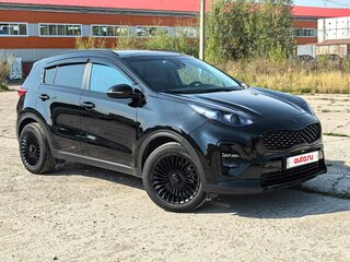 2020 Kia Sportage IV Рестайлинг, чёрный, 2650000 рублей, вид 5