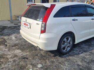 2009 Honda Stream II Рестайлинг, белый, 1150000 рублей, вид 4