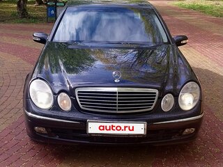 2004 Mercedes-Benz E-Класс 200 III (W211, S211), чёрный, 850000 рублей, вид 2