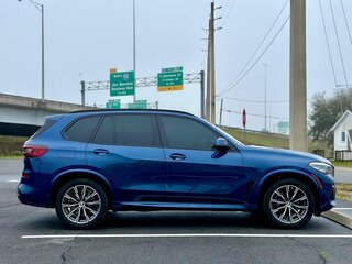 2020 BMW X5 40i IV (G05/G18), синий, 7750000 рублей, вид 5