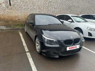 2005 BMW 5 серии 525i V (E60/E61), чёрный, 890000 рублей, вид 2