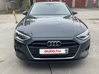 2021 Audi A4 35 TFSI V (B9) Рестайлинг, серый, 3950000 рублей, вид 2