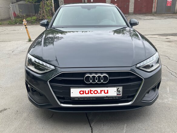 2021 Audi A4 35 TFSI V (B9) Рестайлинг, серый, 3950000 рублей - вид 1