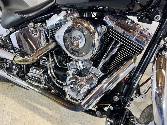 2000 Harley-Davidson Springer Softail, чёрный - вид 18