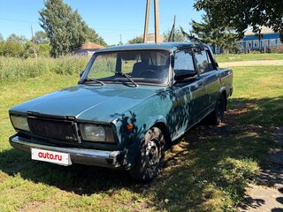 2005 Lada (ВАЗ) 2107, синий, 105000 рублей, вид 3
