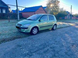 2007 Hyundai Getz I Рестайлинг, зелёный, 525000 рублей, вид 2