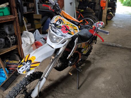 2023 BSE MX 125, оранжевый, 67000 рублей, вид 3