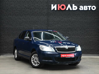 2012 Skoda Octavia II (A5) Рестайлинг, синий, 620000 рублей, вид 3