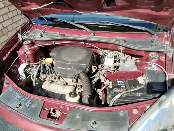 2011 Renault Sandero I, красный, 500000 рублей - вид 2