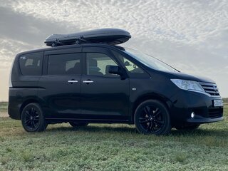 2012 Nissan Serena IV (C26), чёрный, 1390000 рублей, вид 5