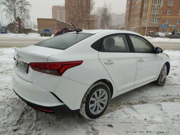 2020 Hyundai Solaris II Рестайлинг, белый - вид 16