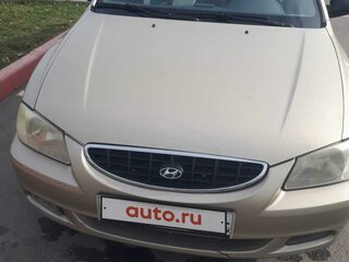 2006 Hyundai Accent ТагАЗ II, бежевый, 310000 рублей, вид 1