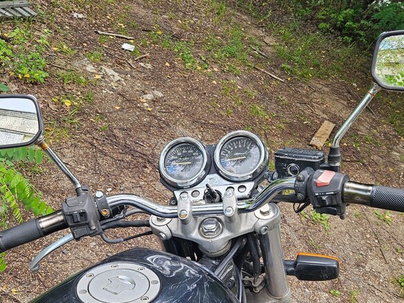 1994 Honda CB 400 Super Four, синий, 210000 рублей - вид 6