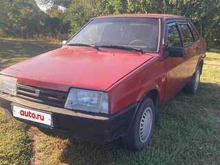 2000 Lada (ВАЗ) 21099, красный, 130000 рублей, вид 1