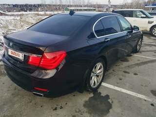 2010 BMW 7 серии Long 750Li xDrive V (F01/F02/F04), чёрный, 1800000 рублей, вид 4