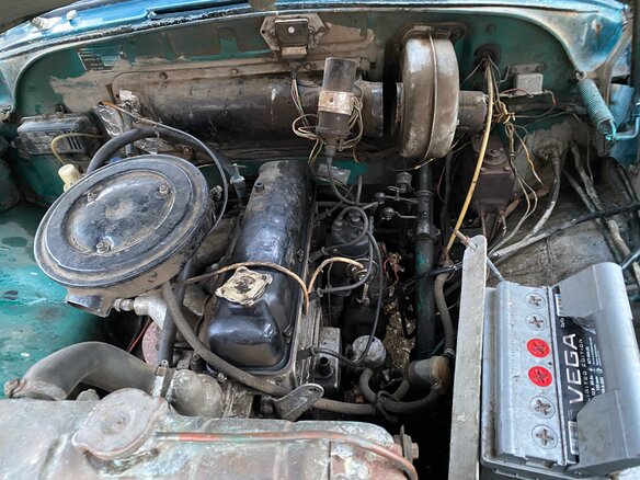 1967 ГАЗ 21 «Волга» 21Р, зелёный - вид 15