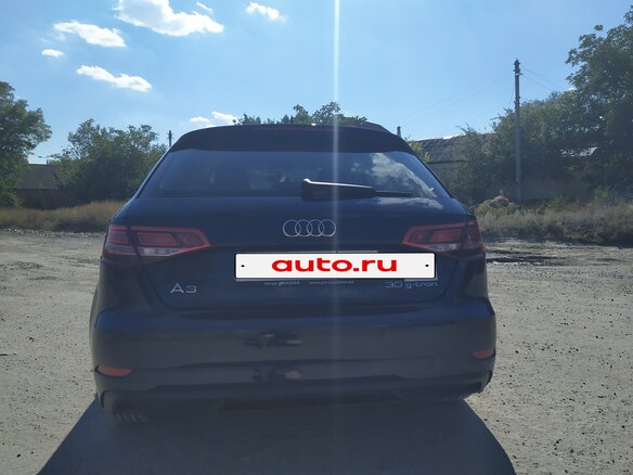 2019 Audi A3 Sportback g-tron III (8V) Рестайлинг, синий, 1800000 рублей - вид 8