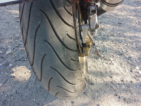 2002 Honda CB 400 Super Four, красный, 299000 рублей, вид 2