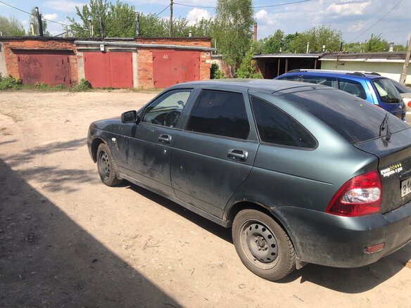 2011 Lada (ВАЗ) Priora I, серый, 400000 рублей - вид 5