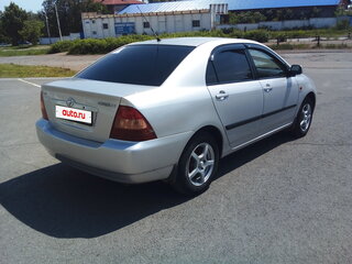2002 Toyota Corolla IX (E120, E130), серебристый, 525000 рублей, вид 5