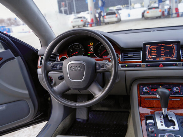 2004 Audi A8 Long II (D3), чёрный, 1400000 рублей - вид 13