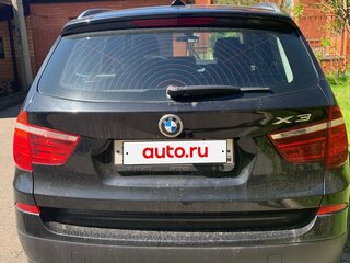 2013 BMW X3 28i xDrive II (F25), чёрный, 1890000 рублей, вид 1