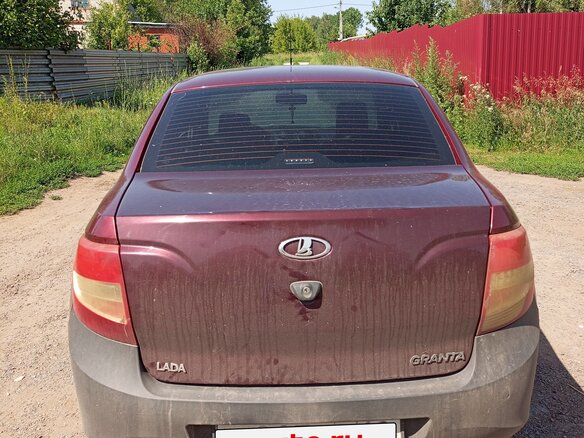 2013 Lada (ВАЗ) Granta I, красный, 250000 рублей - вид 2