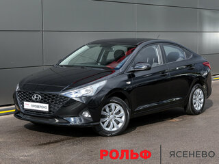 2020 Hyundai Solaris II Рестайлинг, чёрный, 1749000 рублей, вид 1