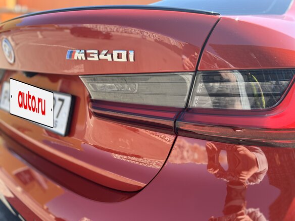 2022 BMW 3 серии M340i xDrive VII (G2x) Рестайлинг, красный, 8200000 рублей - вид 22