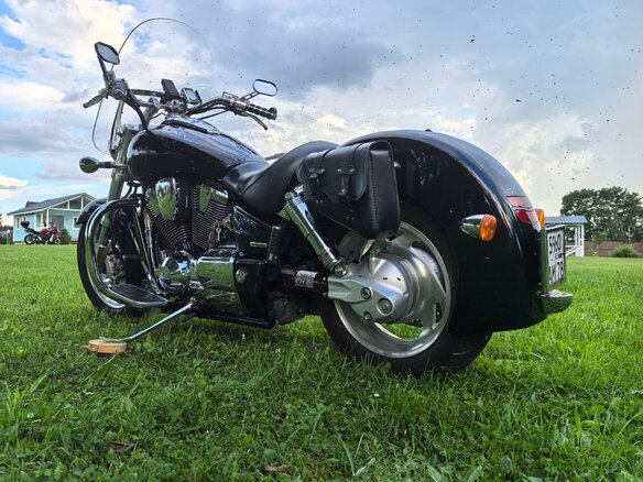 2008 Honda VTX 1800, чёрный, 930000 рублей - вид 5