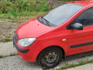 2009 Hyundai Getz I Рестайлинг, красный, 314000 рублей, вид 5