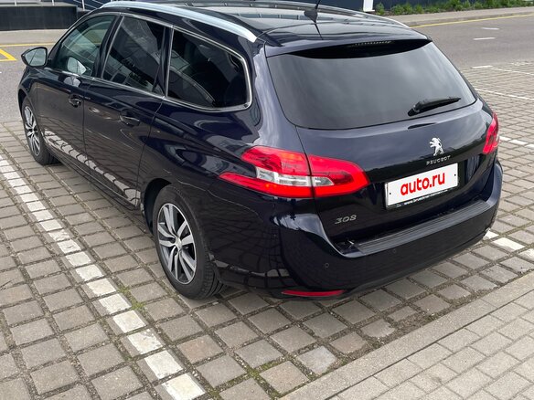 2019 Peugeot 308 II Рестайлинг, синий, 1100000 рублей - вид 5