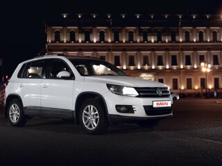 2016 Volkswagen Tiguan I Рестайлинг, белый, 1000000 рублей, вид 4