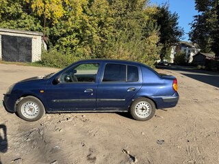 2002 Renault Symbol I Рестайлинг, синий, 150000 рублей, вид 4