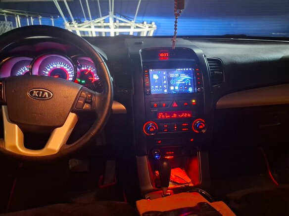 2012 Kia Sorento II, чёрный, 1500000 рублей - вид 12