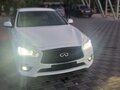 2017 Infiniti Q50 I Рестайлинг, белый, 2200000 рублей