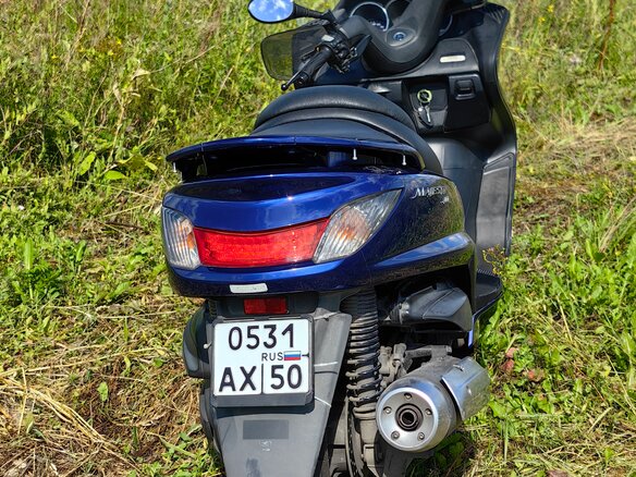 2004 Yamaha Majesty 400, синий, 240000 рублей - вид 22