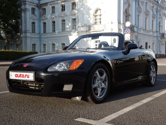 2000 Honda S2000 I (AP1), чёрный, 2200000 рублей