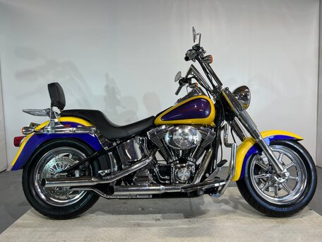 2004 Harley-Davidson Fat Boy, жёлтый, 540000 рублей, вид 1