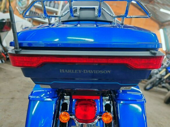 2015 Harley-Davidson Electra Glide, синий, 1480000 рублей - вид 34