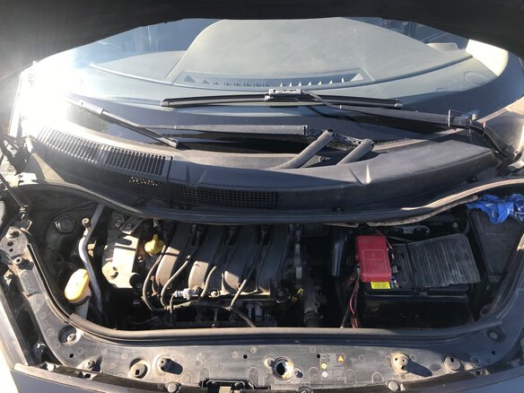2007 Renault Scenic II Рестайлинг, чёрный, 500000 рублей - вид 7
