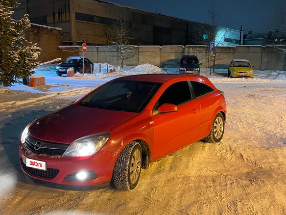 2008 Opel Astra GTC H Рестайлинг, красный, 375000 рублей - вид 5