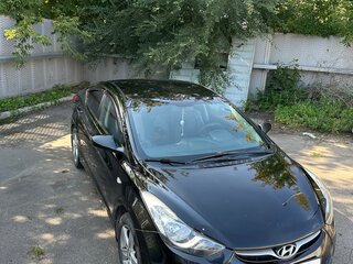 2013 Hyundai Elantra V (MD), чёрный, 1170000 рублей, вид 2