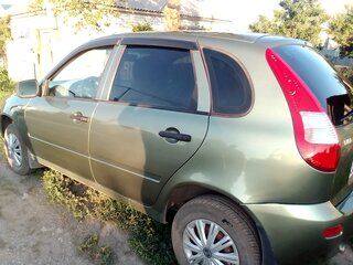 2011 Lada (ВАЗ) Kalina I, зелёный, 370000 рублей, вид 3