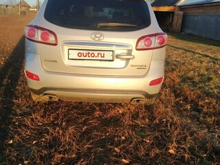 2011 Hyundai Santa Fe II Рестайлинг, серебристый, 1580000 рублей, вид 4