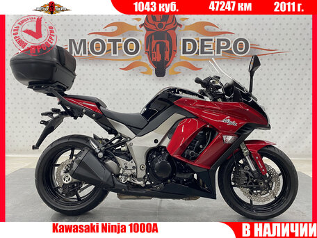 2011 Kawasaki Ninja 1000, красный, 645000 рублей, вид 1