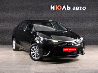 2015 Toyota Corolla XI (E160, E170, E180), чёрный, 1550000 рублей, вид 3