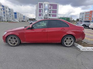 2008 Mercedes-Benz C-Класс 180 Kompressor III (W204), красный, 770000 рублей, вид 5
